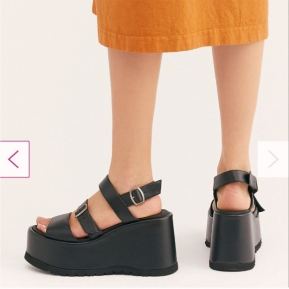 Free People Chelsea Strappy Platform Sandals - Picture 3 of 10